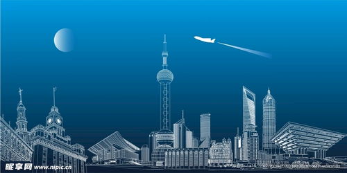 城市線條設(shè)計(jì)圖