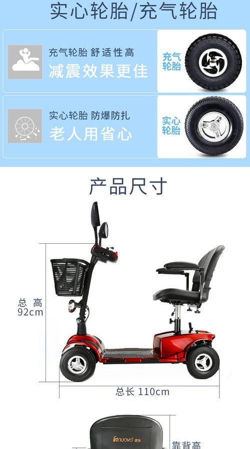 英洛華老年代步車?yán)先怂妮嗠妱榆嚉埣踩酥囯娖空郫B電動輪椅車